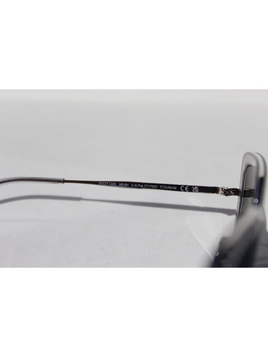 MAUI JIM Violet Lake POLARIZED Sunglasses Silver Titanium/Blue Mirror NEW Japan main image 10